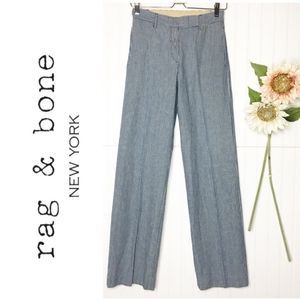 Rag n Bone pinstripe pleated pants